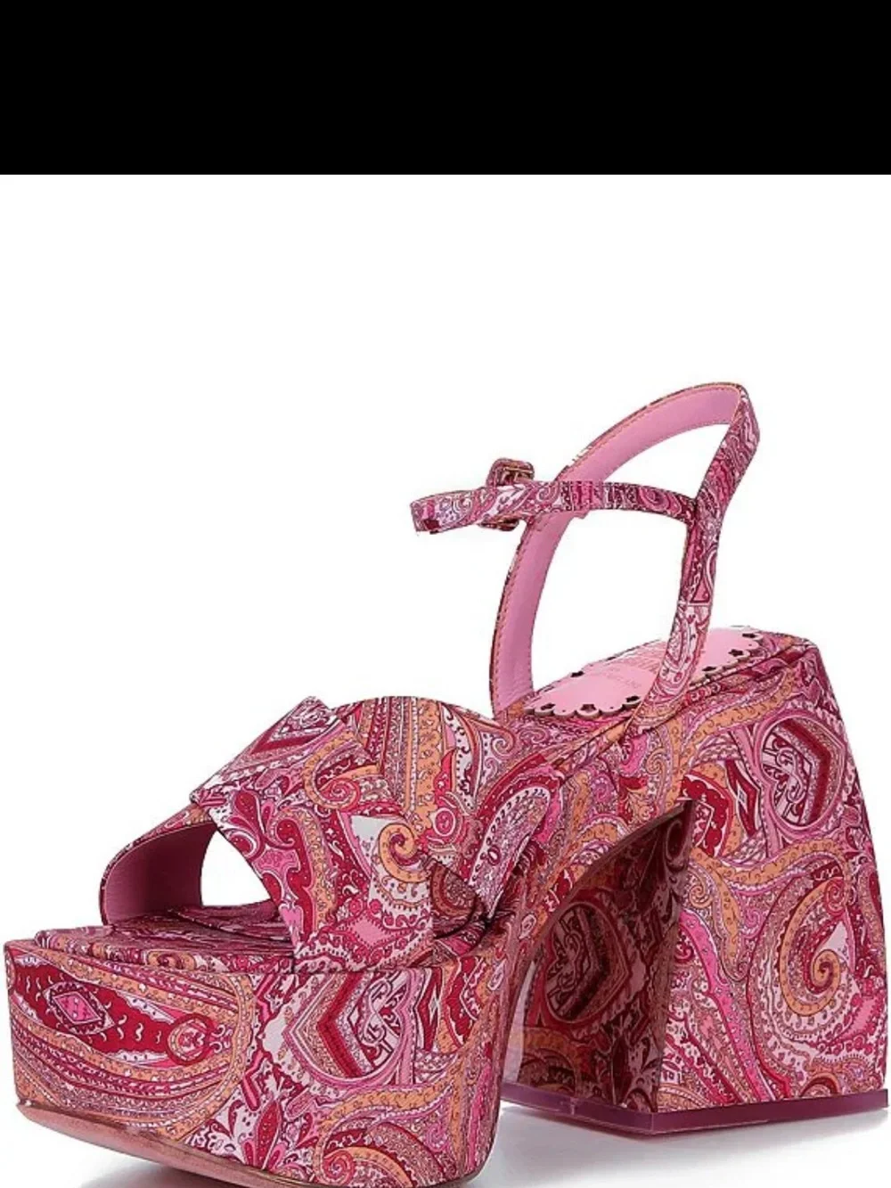Antonio Melania x Amanda Jones Vaughan Cece Paisley Print Platform